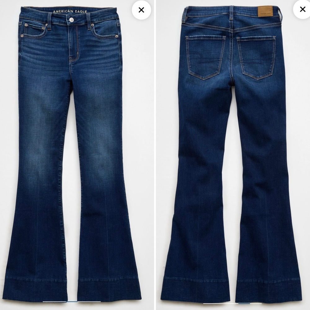 AE Next Level High-Waisted Flare Jean